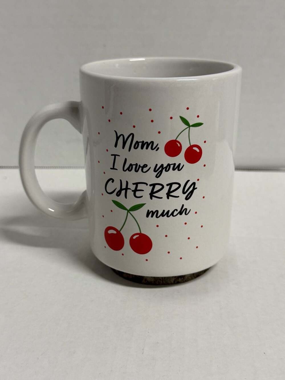 Lang "Mom, I Love You Cherry Much" 20oz Ceramic Coffee Mug
